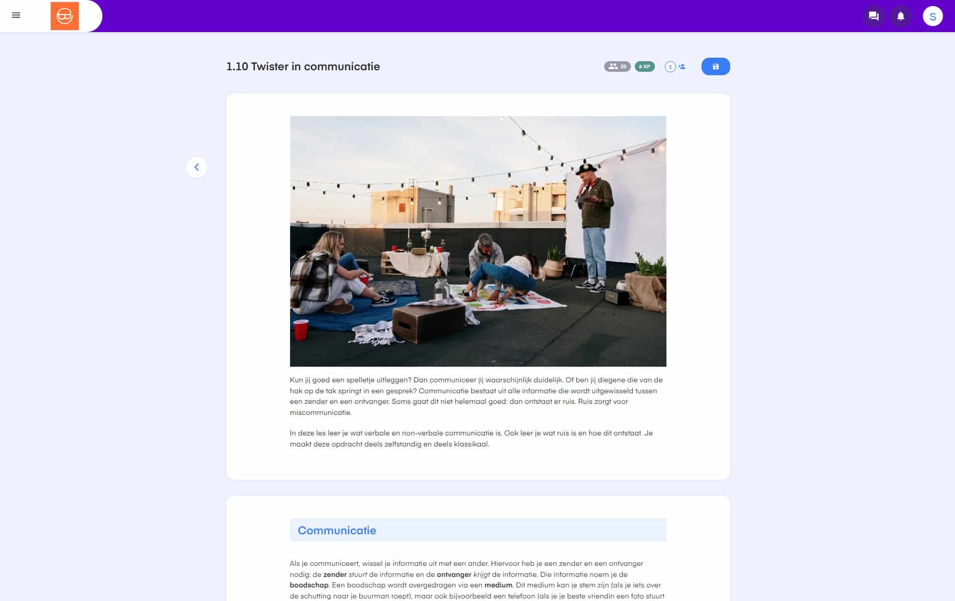 Voorbeeldopdracht ‘Twister in communicatie’ binnen het keuzedeel Weerbaarheid (K1398)
